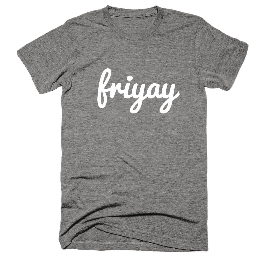 FRIYAY Tee, Friyay Top, FRIYAY T-Shirt | Heather Grey