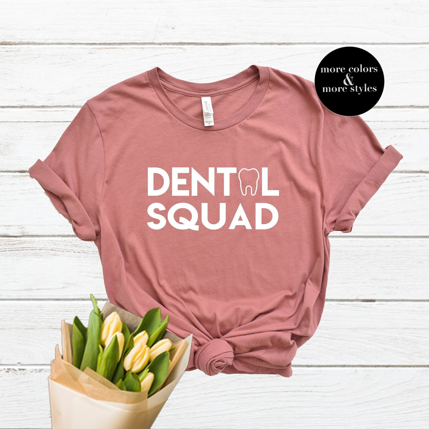 Dental Squad | Dental Hygienist Shirt | Dentist Shirt | Gift for Dentist | Sweatshirt | Hygienist Gift | Hygienist Student | Hoodie Tank