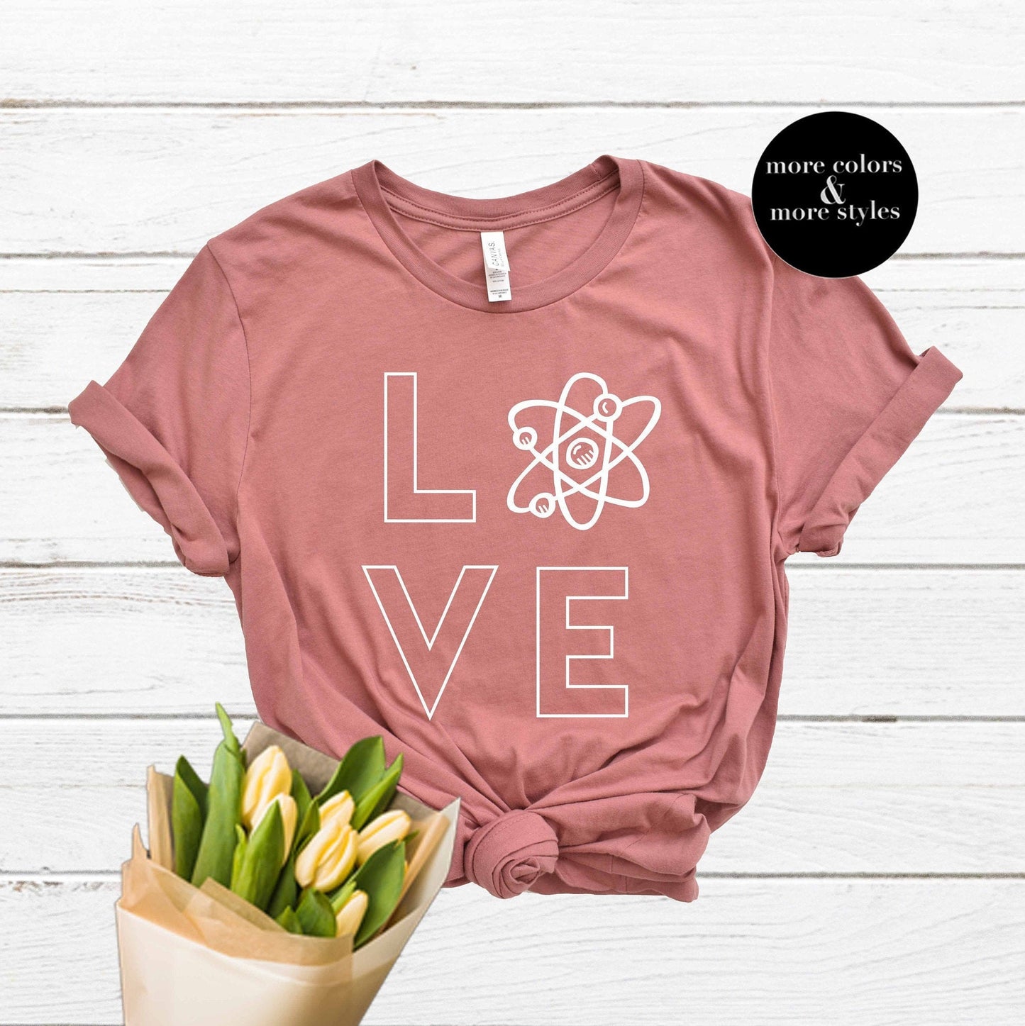 Love Science Shirt | Science | Science Sweatshirt | Microbiology Shirt | Biology Shirt | Physics | T-Shirt | Gift | Doctor Shirt | Chemistry