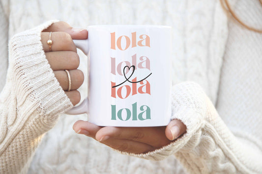 Lola Mug | Lola Gifts | Birthday Gift for Lola | Christmas Gift for New Lola | Favorite Mug | Coffee Mug | 15oz mug | 11oz mug